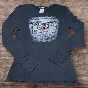 Harley Davidson long sleeve shirt women’s large